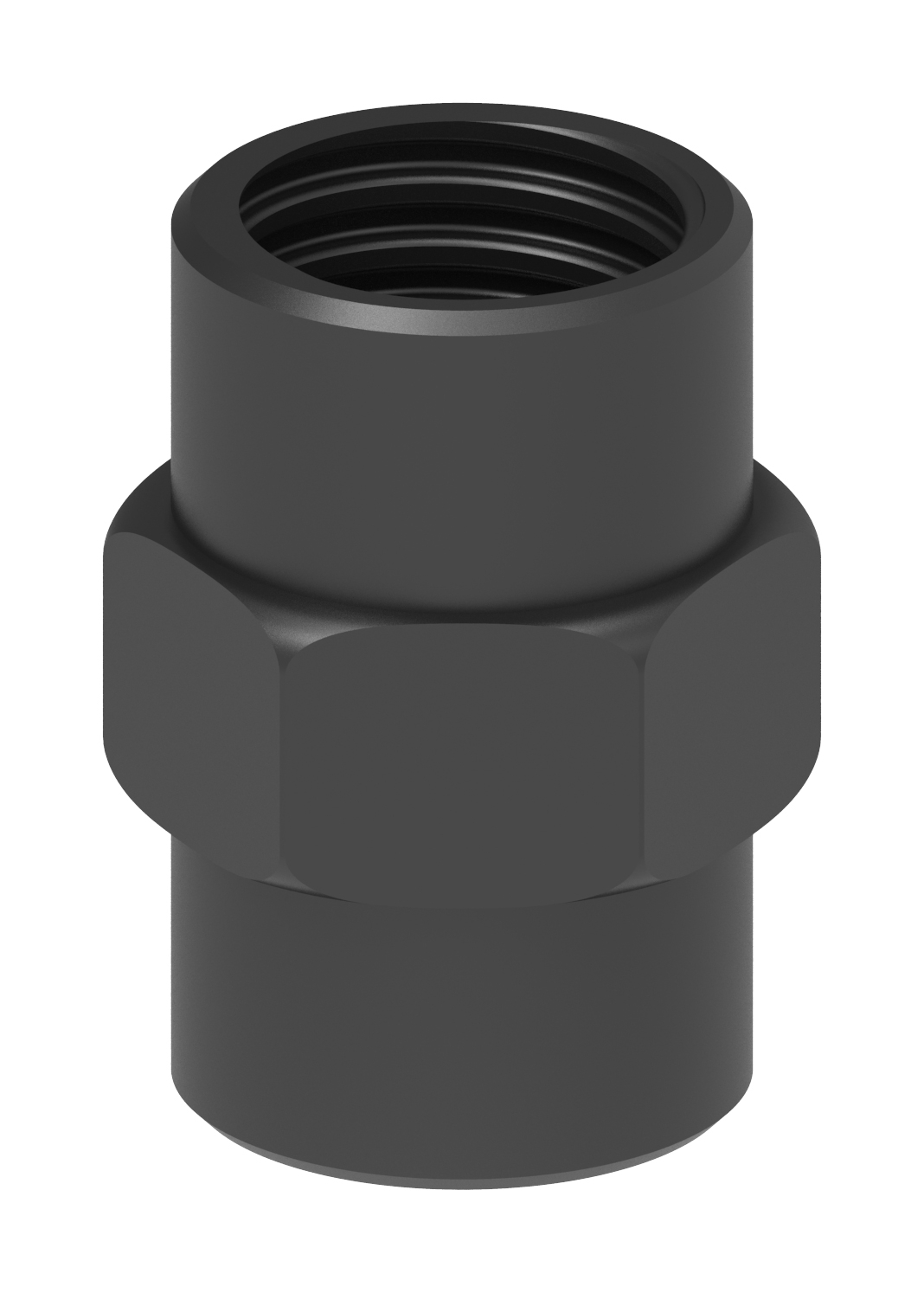 Thread adapter, 2x GL25 (w), PE el