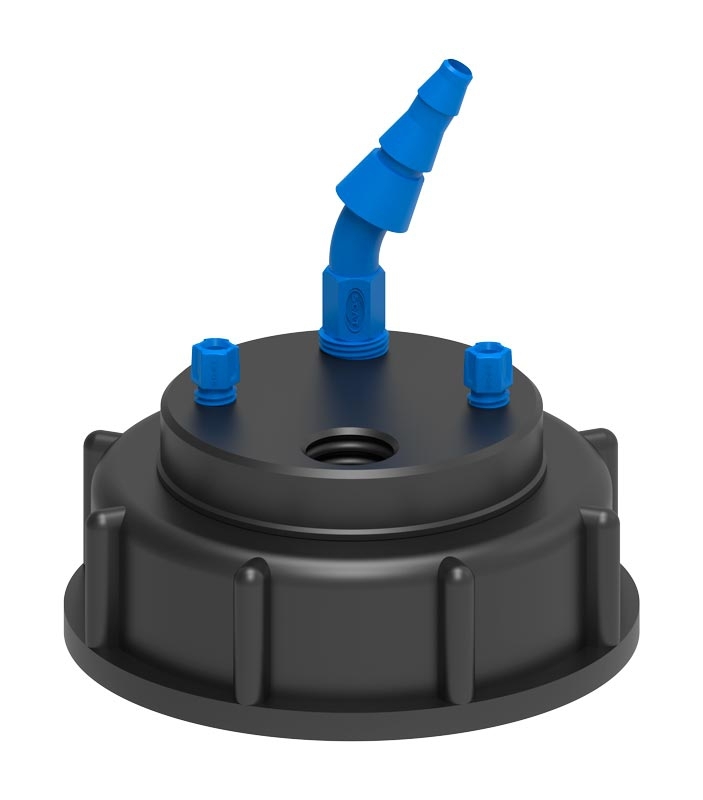 Safety Waste Cap S70, 2x fit. 1x tube el