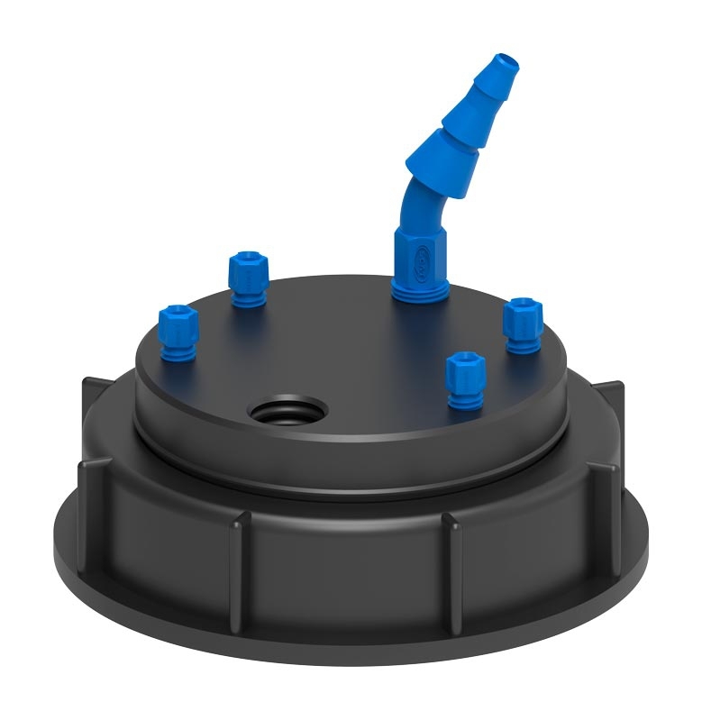 Safety Waste Cap S90, 4x fit. 1x tube el