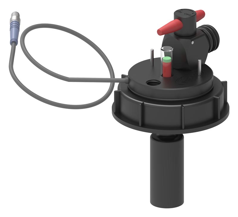 SafetyWasteCap,S90, shut-off GL25 (m)