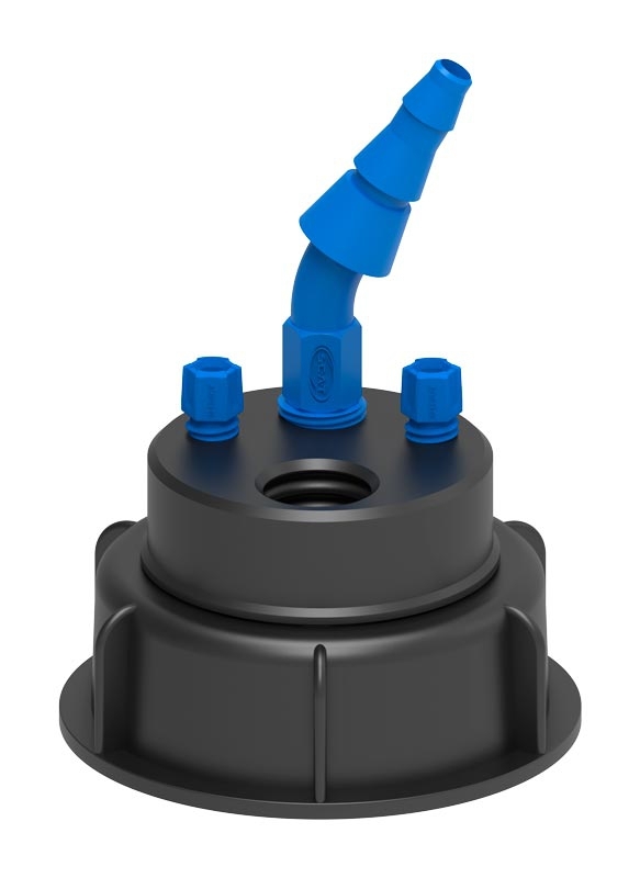 Safety Waste Cap S50, 2x fit. 1x tube el