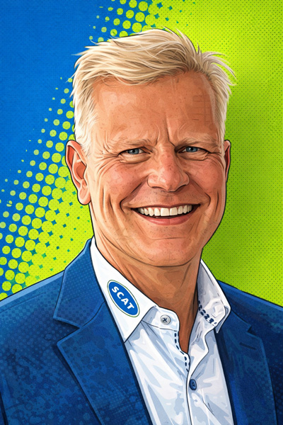 Portraitfoto von SCAT Europe Geschäftsführer Peter Rebehn