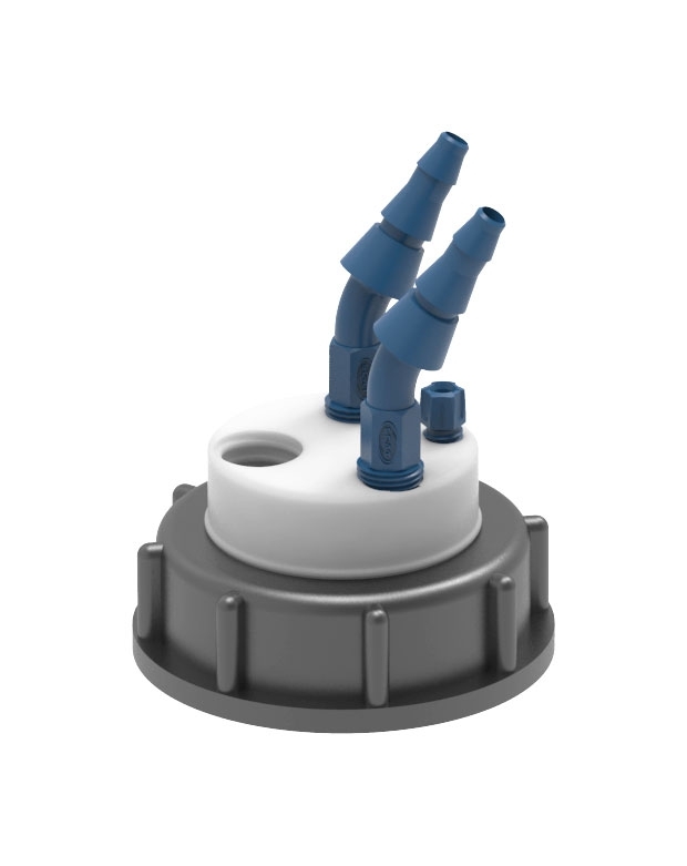Safety Waste Cap S55, 1x fit. 2x tube
