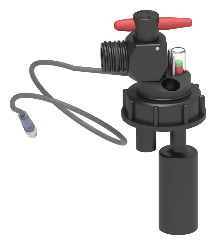 SafetyWasteCap,S55,with shut-off GL25(m)