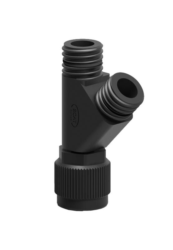 Manifold, 1x GL25 (w) auf 2x GL25 (m) | 107125